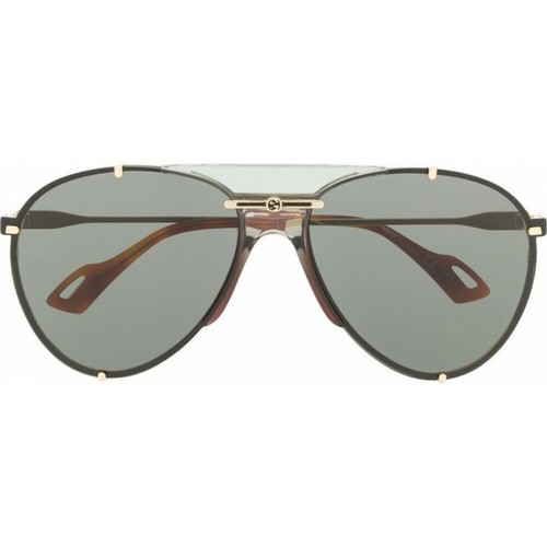Gucci, Gg0740S Sunglasses Szary, unisex, 1423.00PLN