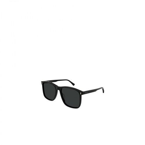 Gucci, Rectangular acetate sunglasses Czarny, male, 1058.00PLN
