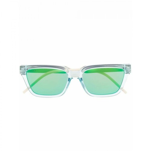 Gucci, Sunglasses Zielony, male, 1376.00PLN