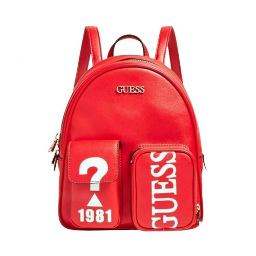 Guess, Backpack Czerwony, female, 723.00PLN