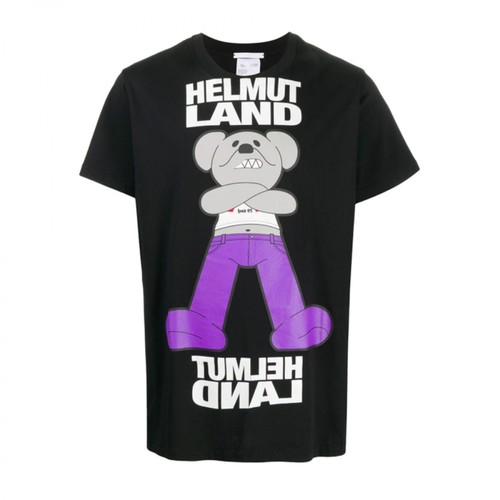 Helmut Lang, T-shirt Czarny, male, 862.00PLN