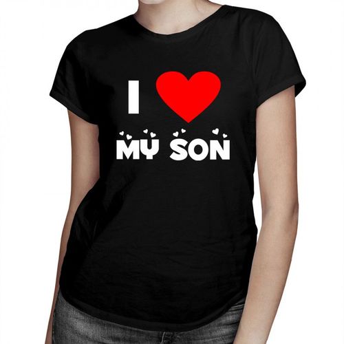 I love my son - damska koszulka z nadrukiem 69.00PLN
