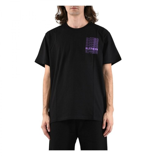 Iuter, T-shirt Czarny, male, 142.98PLN