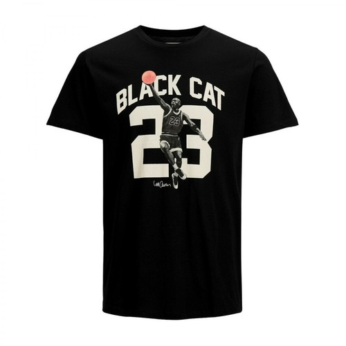 Jack & Jones, T-shirt 12190162 Czarny, male, 125.00PLN