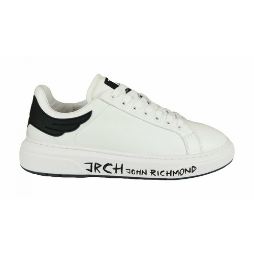 John Richmond, Sneakers Basse Talloncino Biały, male, 548.00PLN