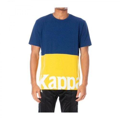 Kappa, Carrency Azul T-shirt Niebieski, male, 292.00PLN
