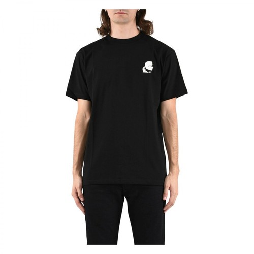 Karl Lagerfeld, T-shirt Czarny, male, 479.00PLN
