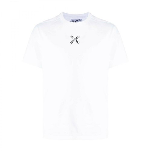 Kenzo, Logo T-Shirt Biały, male, 434.00PLN