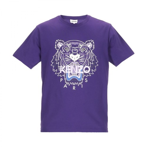 Kenzo, T-shirt Fioletowy, male, 342.00PLN