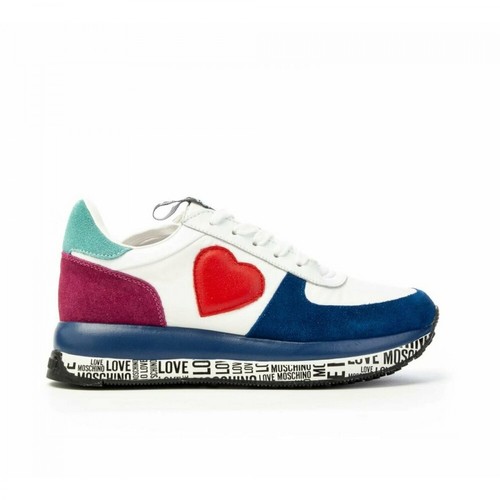 Love Moschino, Ja15372G1E Sneakers Biały, female, 898.00PLN