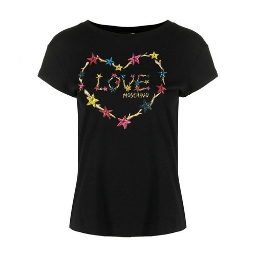 Love Moschino, T-shirt Czarny, female, 403.97PLN