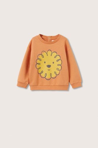 Mango Kids bluza bawełniana dziecięca Lion 49.99PLN