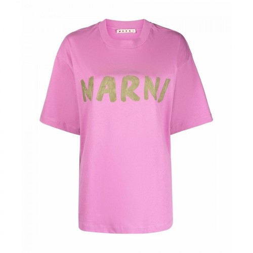 Marni, T-shirt Fioletowy, female, 1140.00PLN
