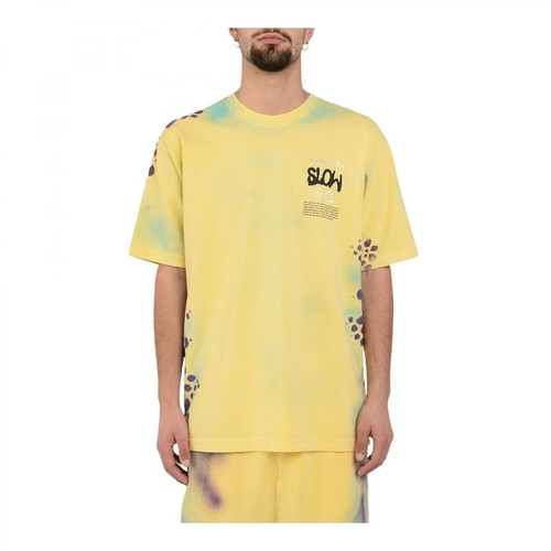 Mauna Kea, Mku111_Tf19 T-shirt maniche corte Żółty, male, 320.00PLN