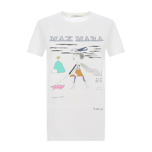 Max Mara, T-shirt Biały, female, 811.00PLN