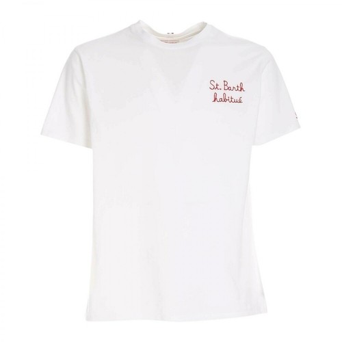 MC2 Saint Barth, T-shirts and Polos White Biały, male, 283.00PLN