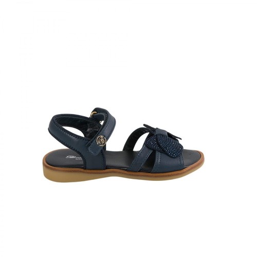 Miss Blumarine, Sandalo Pelle sandals Niebieski, female, 704.80PLN