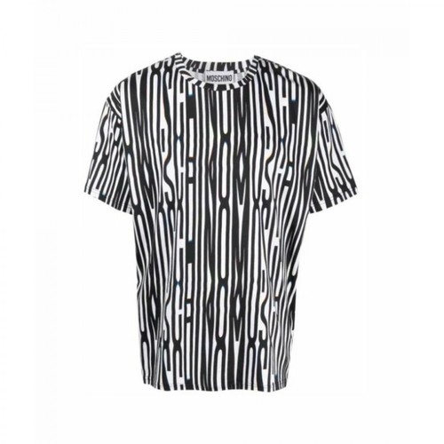 Moschino, short-sleeve T-shirt Czarny, male, 1112.64PLN