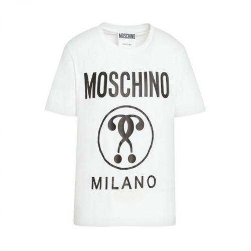 Moschino, T-shirt Biały, male, 880.18PLN