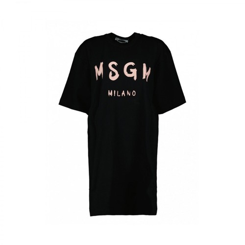 Msgm, T-shirt dress Czarny, female, 616.00PLN