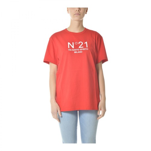 N21, T-shirt Czerwony, female, 1004.00PLN