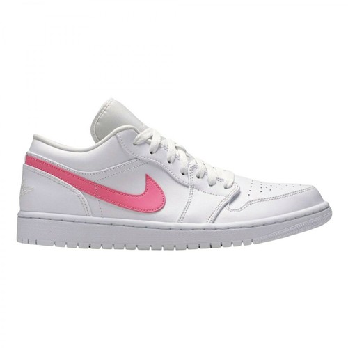 Nike, Jordan 1 Low White Multi-Color Swoosh Biały, male, 2434.00PLN