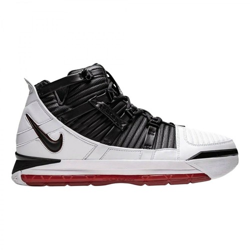 Nike, LeBron 3 Home Sneakers Biały, male, 3067.00PLN