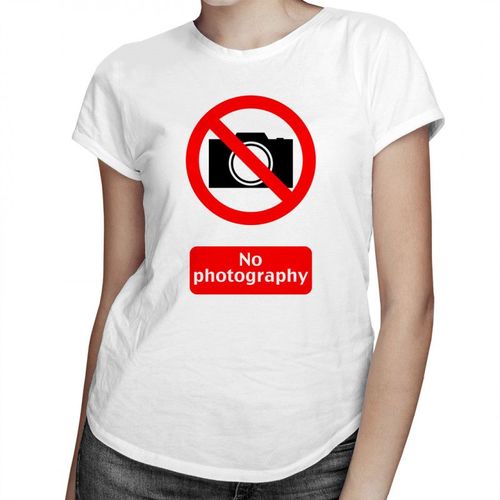 No Photo - damska koszulka z nadrukiem 69.00PLN