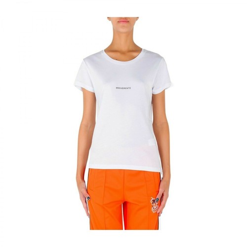 Patrizia Pepe, T-shirt basica Biały, female, 260.00PLN