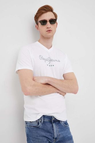 Pepe Jeans t-shirt bawełniany EGGO V N 99.99PLN