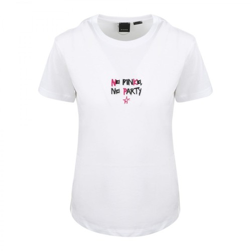 Pinko, Tube t-shirt Biały, female, 434.00PLN