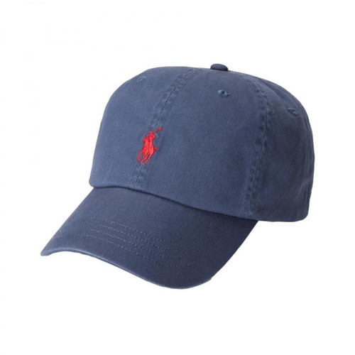 Polo Ralph Lauren, Sport CAP HAT Niebieski, male, 388.99PLN