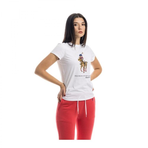 Polo Ralph Lauren, T-shirt Biały, female, 315.00PLN