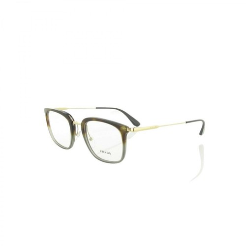 Prada, VPR 11U Glasses Czarny, unisex, 981.00PLN