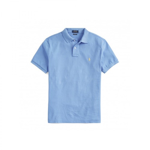 Ralph Lauren, Polo T-shirt Niebieski, male, 505.00PLN