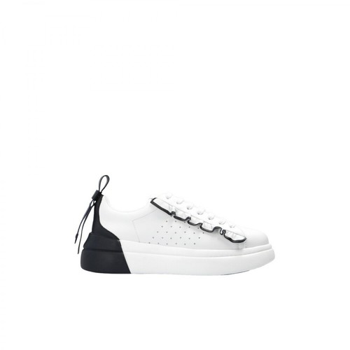 RED Valentino, Sneakers with logo Biały, female, 1488.00PLN