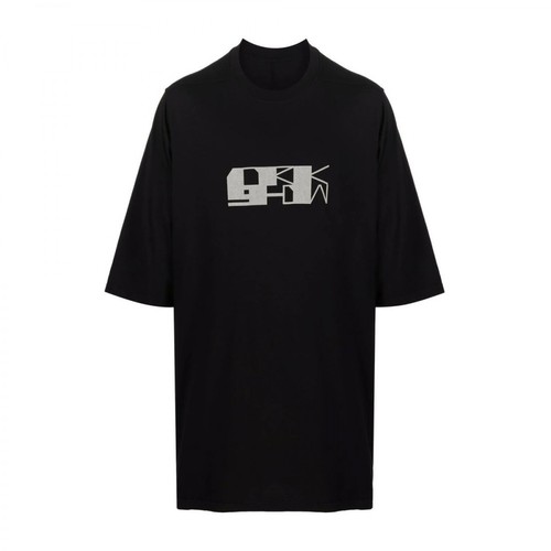 Rick Owens, T-shirt Czarny, male, 1163.00PLN