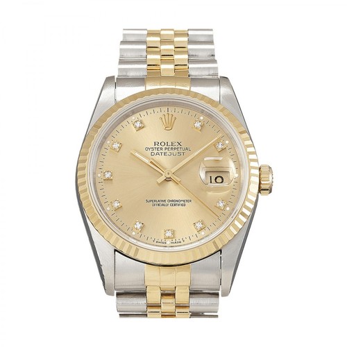 Rolex Vintage, Używane Datejust 36 zegarek Szary, female, 37804.00PLN