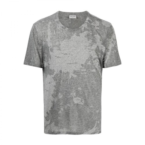 Saint Laurent, T-shirt Szary, male, 1118.00PLN