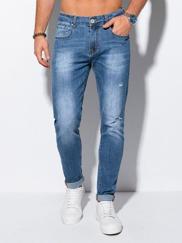 Spodnie męskie jeansowe 1141P - niebieskie 39.99PLN