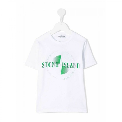 Stone Island, T-Shirt Biały, male, 376.94PLN