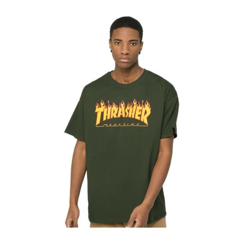 Thrasher, T-shirt Zielony, male, 238.00PLN