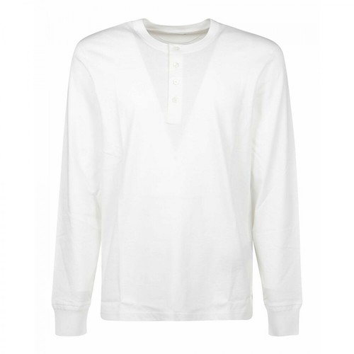 Tom Ford, Tfj958By402N00 Cotton T-Shirt Biały, male, 1732.00PLN