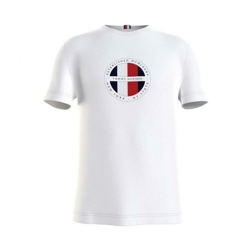 Tommy Hilfiger, T-shirt Mw16593 Biały, male, 222.41PLN