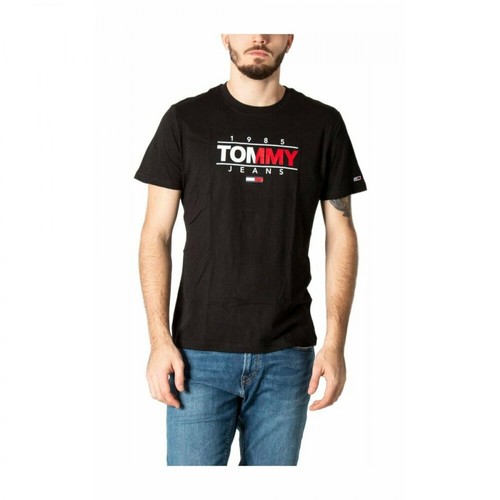 Tommy Jeans, T-Shirt Czarny, male, 295.07PLN