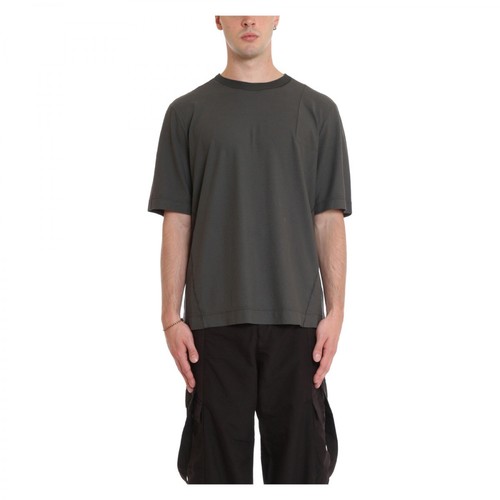 Transit, T-shirt With Patch Zielony, male, 458.00PLN