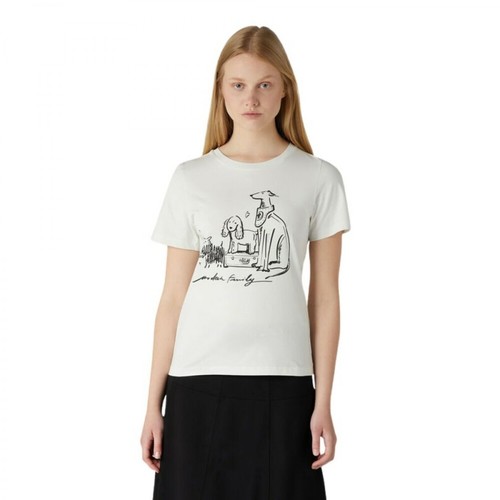 Trussardi, T-shirt Beżowy, female, 228.00PLN