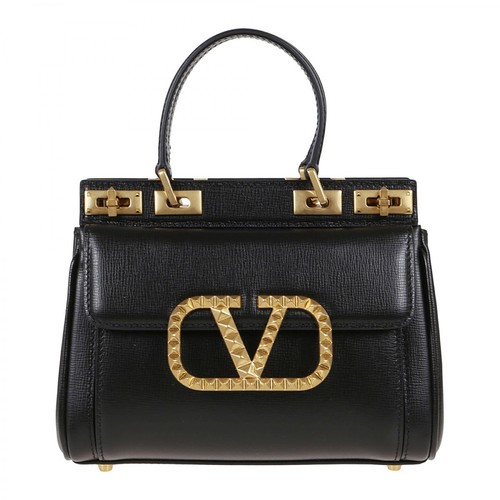 Valentino Garavani, Mini Double Handle BAG Czarny, female, 12768.00PLN