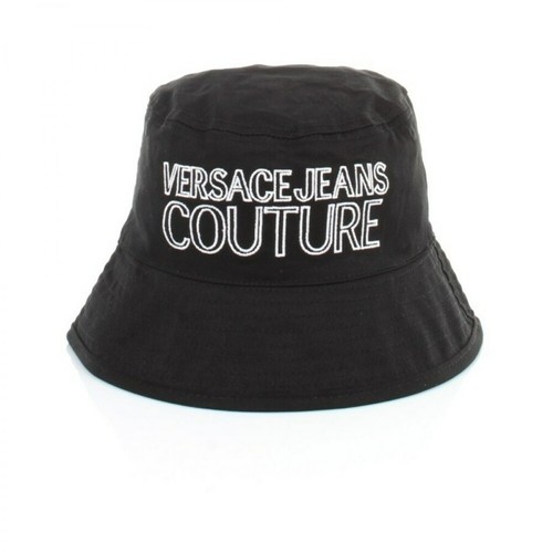 Versace Jeans Couture, 71Yazk06 Zg009 Cap Czarny, male, 349.20PLN