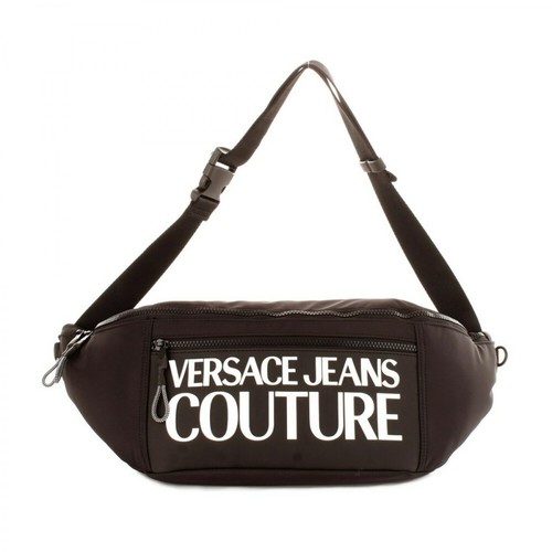 Versace Jeans Couture, BAG 71Ya4B97-Zs108 Czarny, male, 632.00PLN